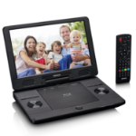 Lenco BRP-1150BK portable DVD/Blu-Ray player Portable Blu-ray player Convertible 29.2 cm (11.5") 1024 x 600 pixels Black