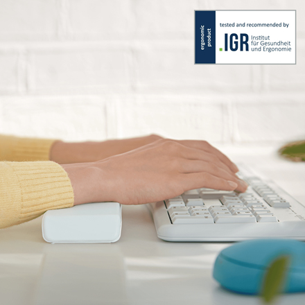 Leitz Ergo Cosy wrist rest Grey