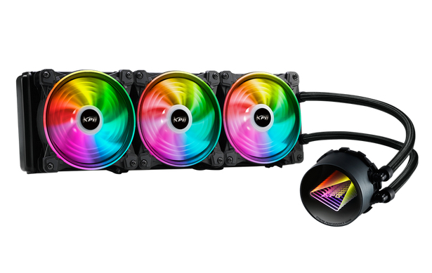 15260176 A-DATA TECHNOLOGY LEVANTE X 360 (BLACK) ALL-IN-ONE CPU LIQUID COOLER WITH ASETECH 7TH GEN COOLING
