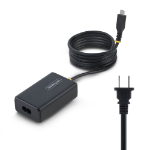 StarTech.com 165LN-USB-C-CHARGER power adapter/inverter Indoor 65 W Black
