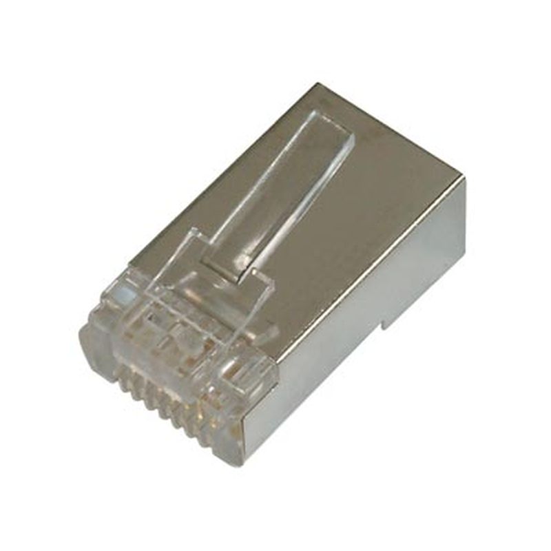 Image of FDL SHIELDED CAT.5e CONNECTOR FOR STP CABLE - 1 PIECE 0U/8D