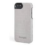 Kensington Leather Texture Case for iPhone® 5/5s - Grey Lizard