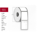 Capture 35000252 printer label White