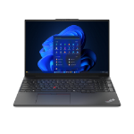Lenovo ThinkPad E16 AMD Ryzen™ 5 7535HS Laptop 40.6 cm (16") WUXGA 16 GB DDR5-SDRAM 256 GB SSD Wi-Fi 6E (802.11ax) Windows 11 Pro Black