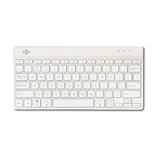 R-Go Tools Compact Break RGOCOUSWLWH keyboard Bluetooth QWERTY US...