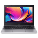 Acer Chromebook 311 CB311-12H Laptop - Intel N100, 4GB, 64GB eMMC , Integrated Graphics, 11.6" HD, Google Chrome OS, Silver