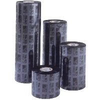 Image of Zebra Wax/resin 3200 4.33" x 110mm printer ribbon