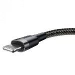 Baseus CALKLF-AG1 lightning cable 0.5 m Grey, Black