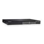 DELL N-Series N3224P-ON Managed L2 Gigabit Ethernet (10/100/1000) Power over Ethernet (PoE) 1U Zwart