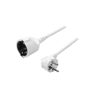 Image of LogiLink LPS101 power cable White 3 m