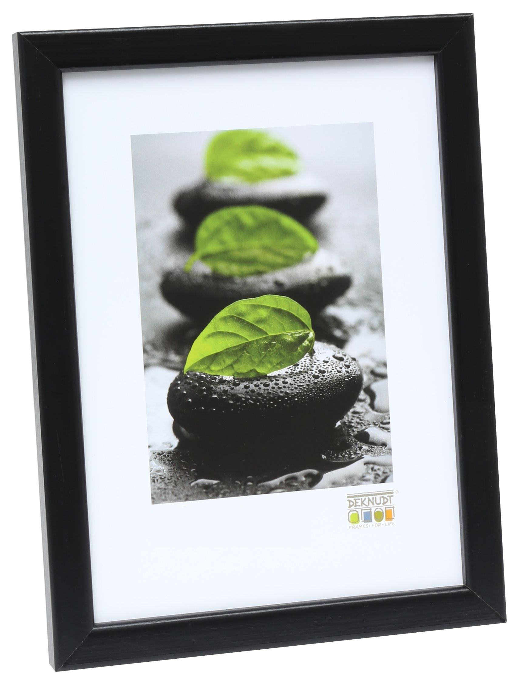 Image of Deknudt S41JL2 - Wood - Black - Single picture frame - Table -...