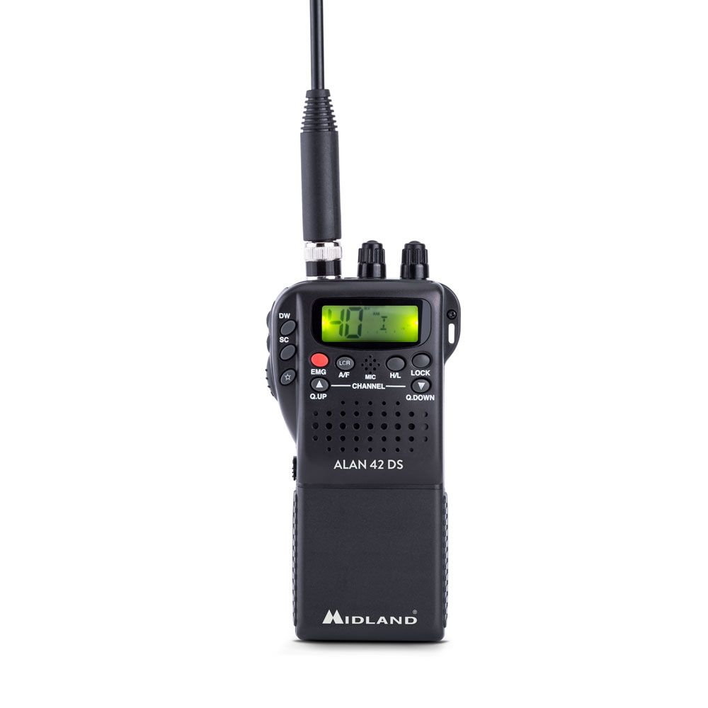 Image of Midland C1267 two-way radio 40 channels 26.565 - 27.99125 MHz Black