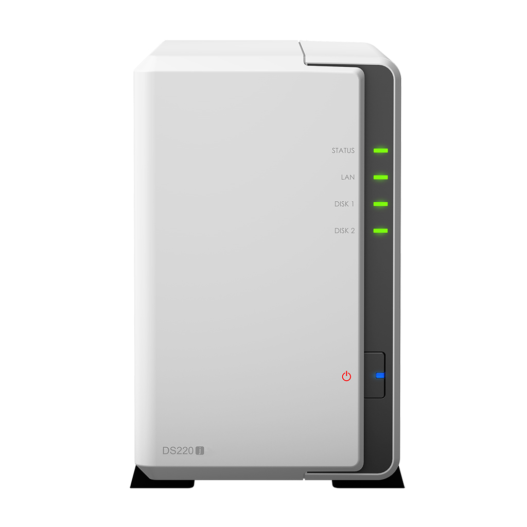 Image of Synology DiskStation DS220J NAS Compact Ethernet LAN White RTD1296