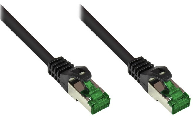 Alcasa 8062-H400S networking cable Black 40 m Cat6a S/FTP (S-STP)