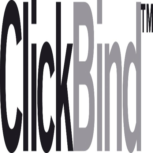 GBC ClickBind Binding Spines 8mm A4 Black (50)