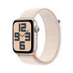 Apple Watch SE OLED 44 mm Digital 368 x 448 pixels Touchscreen Beige Wi-Fi GPS (satellite)