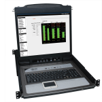 Tripp Lite B020-U08-19-K rack console 19" 1280 x 1024 pixels Black 1U