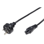 Microconnect PE010818AUSTRALIA power cable Black 1.8 m Power plug type I C5 coupler