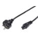 Microconnect PE010818AUSTRALIA power cable Black 1.8 m Power plug type I C5 coupler