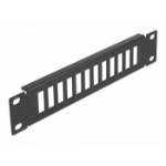 DeLOCK 10″ Fiber Optic Patch Panel 12 Port for SC Duplex / LC Quad 1U black