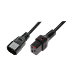 NEXT UPS Systems 88030 power cable Black 2 m C14 coupler C19 coupler