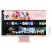 Samsung S32BM80PUU 81.3 cm (32") 3840 x 2160 pixels 4K Ultra HD LED Pink, White