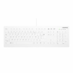 CHERRY AK-C8112 keyboard Medical USB AZERTY French White