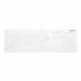 CHERRY AK-C8112 Tastatur Medizinisch USB AZERTY Französisch Weiß