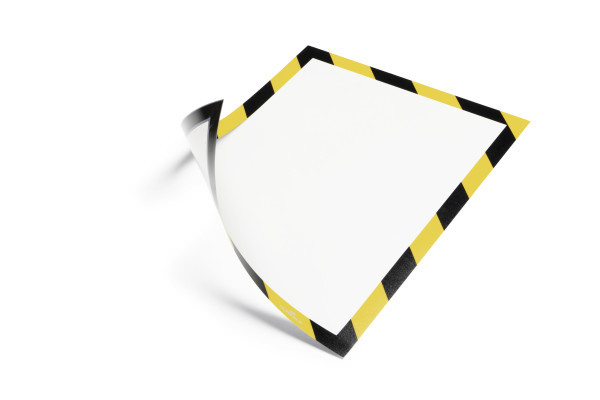 Image of Durable Duraframe magnetic frame A4 Black, Yellow