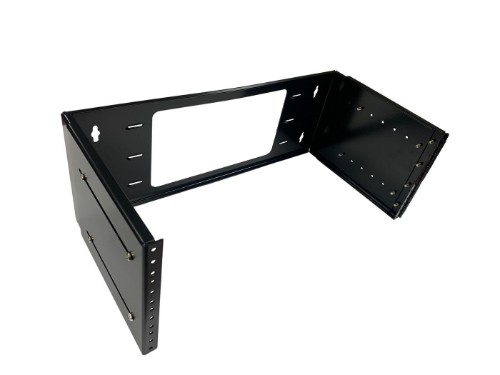 Lanview LVR250704 rack cabinet 4U Wall mounted rack Black