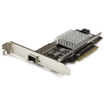 StarTech.com 1-Port 10G Open SFP+ Network Card - PCIe - Intel Chip - MM/SM