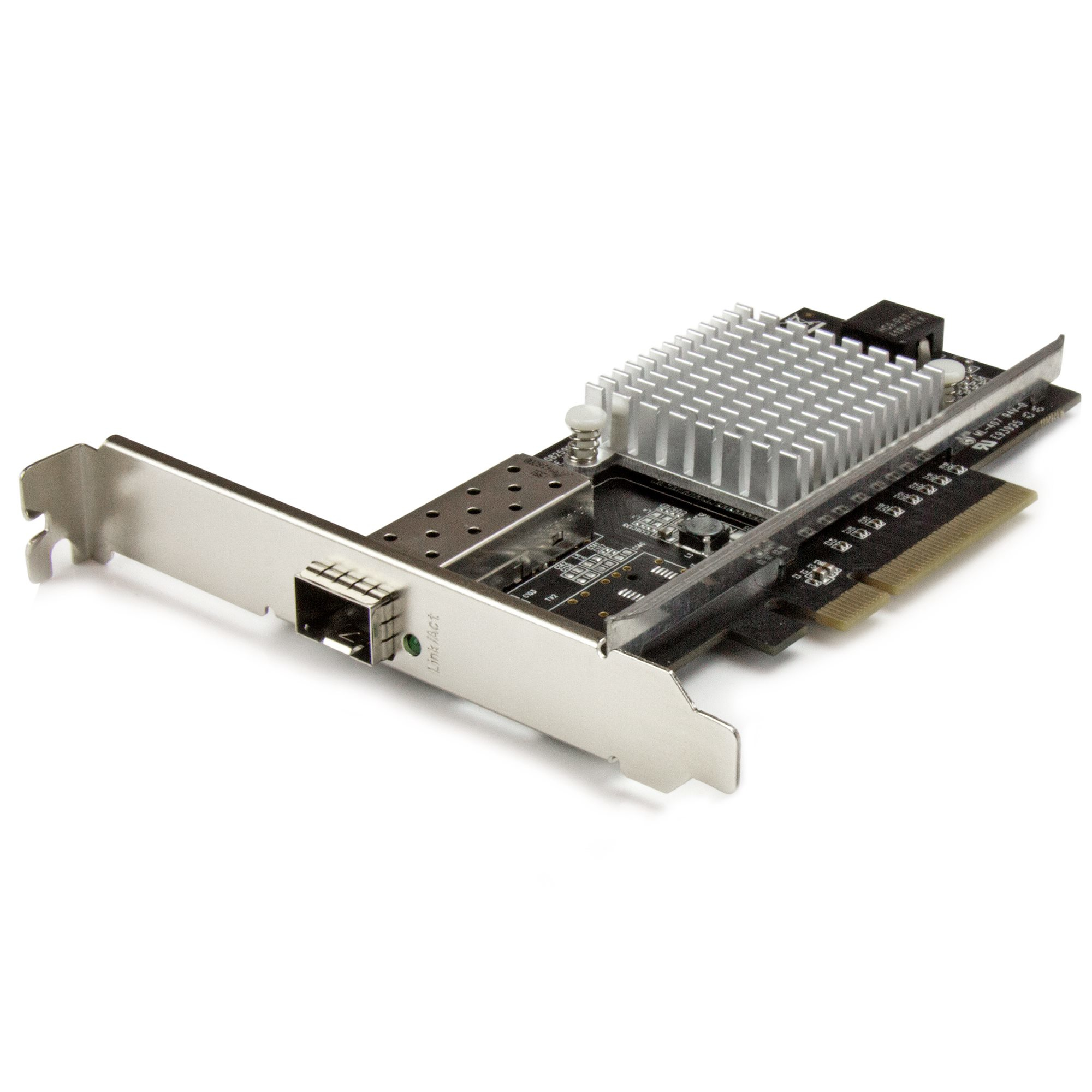 Image of StarTech.com 1-Port 10G Open SFP+ Network Card - PCIe - Intel Chip...