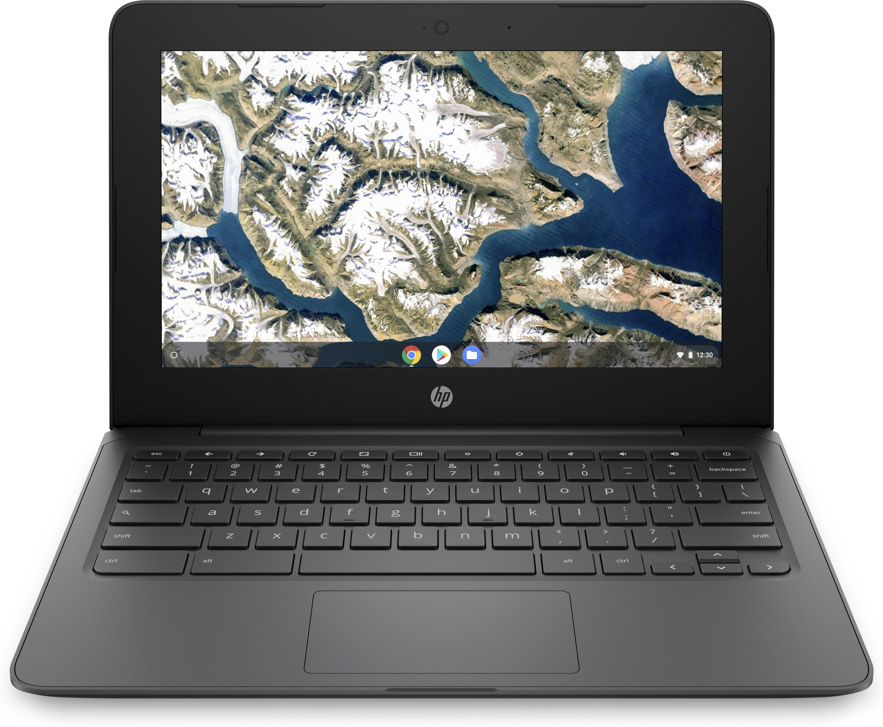 HP 11a-nb0000na Chromebook Laptop, Intel Celeron Processor, 4GB RAM, 32GB eMMC, 11.6, Grey