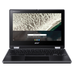 Acer Chromebook R753T-C8H2 N4500 11.6" Touchscreen HD Intel® Celeron® N 4 GB LPDDR4x-SDRAM 32 GB Flash Wi-Fi 6 (802.11ax) ChromeOS Black