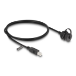 DeLOCK 88011 USB-kabel USB 2.0 1 m USB B Zwart