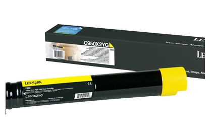 Image of Lexmark C950X2YG Toner yellow, 22K pages ISO/IEC 19798 for Lexmark...
