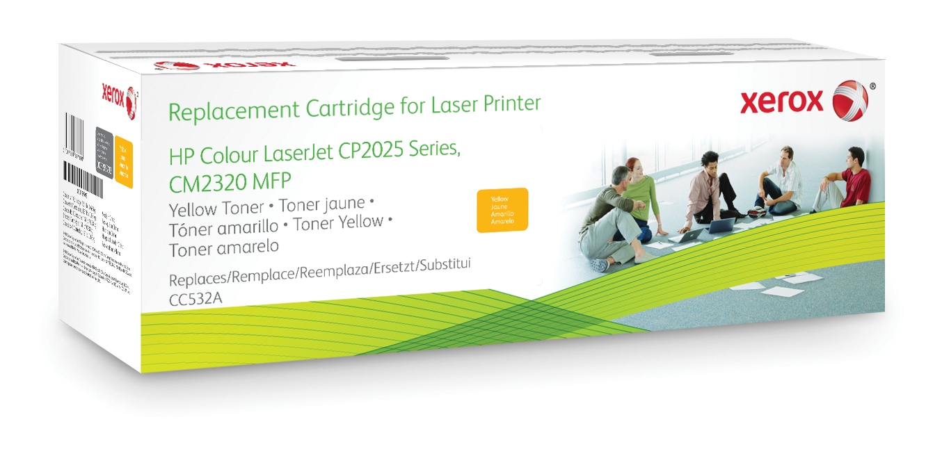 Image of Xerox 003R99793 Toner cartridge yellow, 2.8K pages/5% (replaces HP...