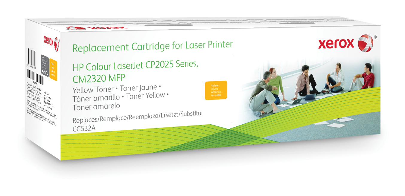 Xerox 003R99793 Toner cartridge yellow, 2.8K pages/5% (replaces HP 304A/CC532A) for HP CLJ CP 2025
