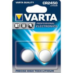 Image of Varta CR2450 Lithium Blister 2 - Batterie - Battery - CR2450