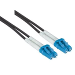 Axiom LC/LC Singlemode Duplex OS2 9/125 Fiber Optic Cable (Black) 2m - TAA Compliant InfiniBand/fibre optic cable 39.4" (1 m) 2x LC OFNR