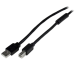 StarTech.com 65ft (20m) Active USB 2.0 A to B Cable, Long USB Cable, USB Printer Cable, 1x USB A (M), 1x USB B (M), Black