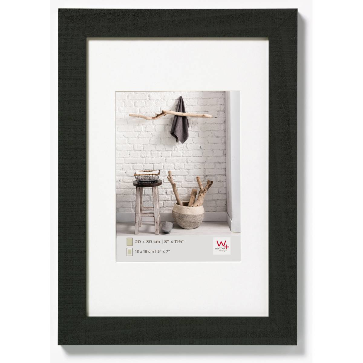 Image of Walther Design HO015B - Wood - Black - Single picture frame - 7 x...