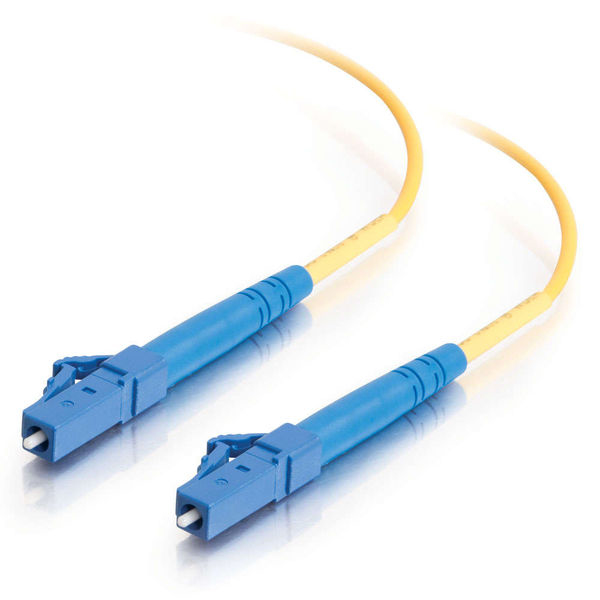 C2G 15m LC-LC 9/125 OS2 Duplex Singlemode PVC Fibre Optic Cable (LSZH)