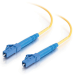 C2G 10m LC-LC 9/125 OS2 Duplex Singlemode PVC Fibre Optic Cable (LSZH) - Yellow