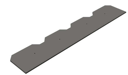 Image of Zebra CS-CAB-SHV-EXT-SS rack accessory Rack shelf