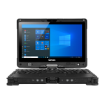 Getac V110 G6 Intel® Core™ i7 i7-10510U Hybrid (2-in-1) 11.6" Touchscreen Full HD 8 GB DDR4-SDRAM 256 GB SSD Wi-Fi 6 (802.11ax) Windows 10 Pro Black