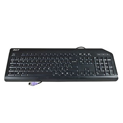 KB.PS203.300 keyboard PS/2 QWERTY Dutch Black