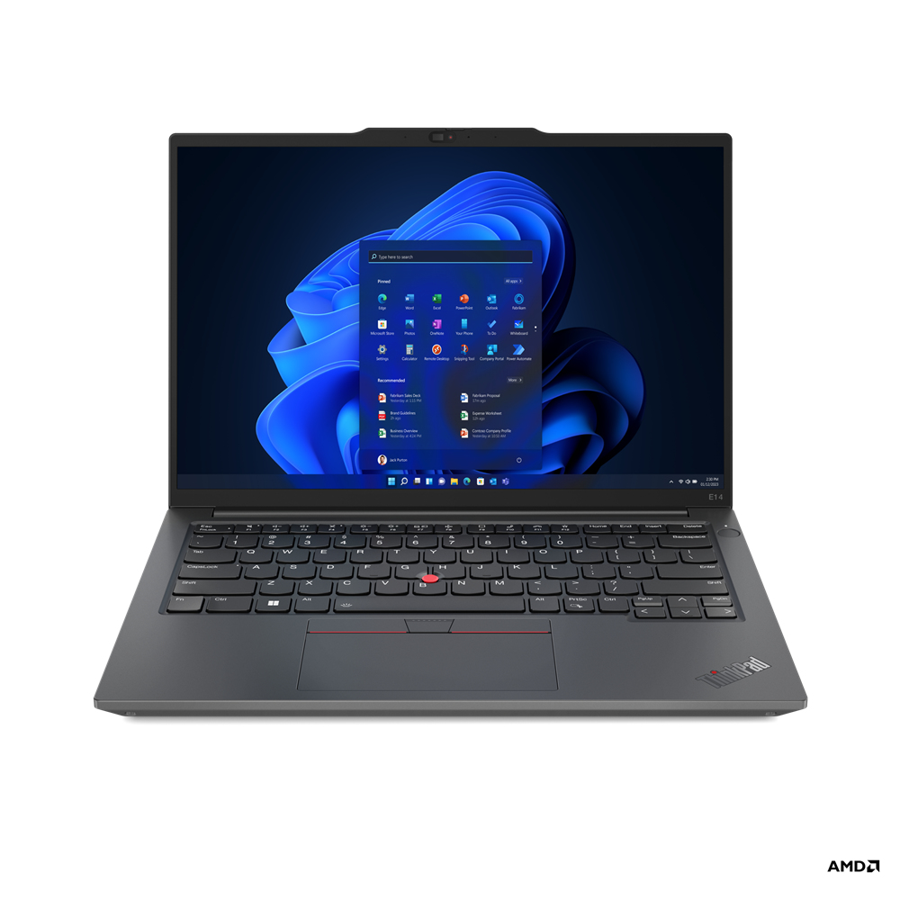Image of Lenovo ThinkPad E14 Laptop 35.6 cm (14") WUXGA AMD Ryzen 5 PRO...