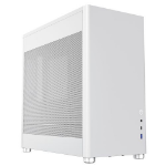 GAMEMAX Meshbox Full White Gaming Case ATX Mesh Panels Modular Design Vertical Airflow Design No Fans inc. USB-C