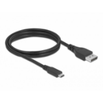 DeLOCK 86040 video cable adapter 1.5 m USB Type-C DisplayPort Black